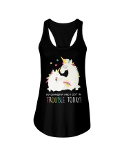 Unicorn Grandma And I Got In Trouble Today Ladies Flowy Tank thumbnail