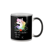 Unicorn Are You Drunk Color Changing Mug thumbnail