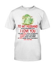 Dinosaur Husband I Love You Classic T-Shirt thumbnail