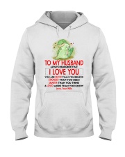 Dinosaur Husband I Love You Hooded Sweatshirt thumbnail