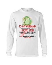 Dinosaur Husband I Love You Long Sleeve Tee thumbnail