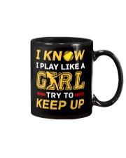 Softball play like a girl Mug thumbnail