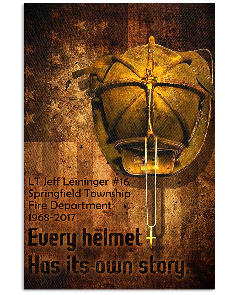 Firefighter Helmet Poster 11x17 Poster