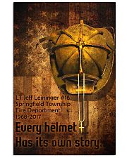 Firefighter Helmet Poster 11x17 Poster front