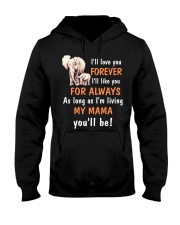 Elephant I love you Mama Hooded Sweatshirt thumbnail