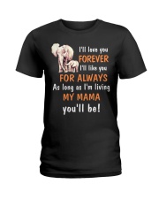 Elephant I love you Mama Ladies T-Shirt thumbnail