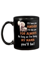 Elephant I love you Mama Mug back