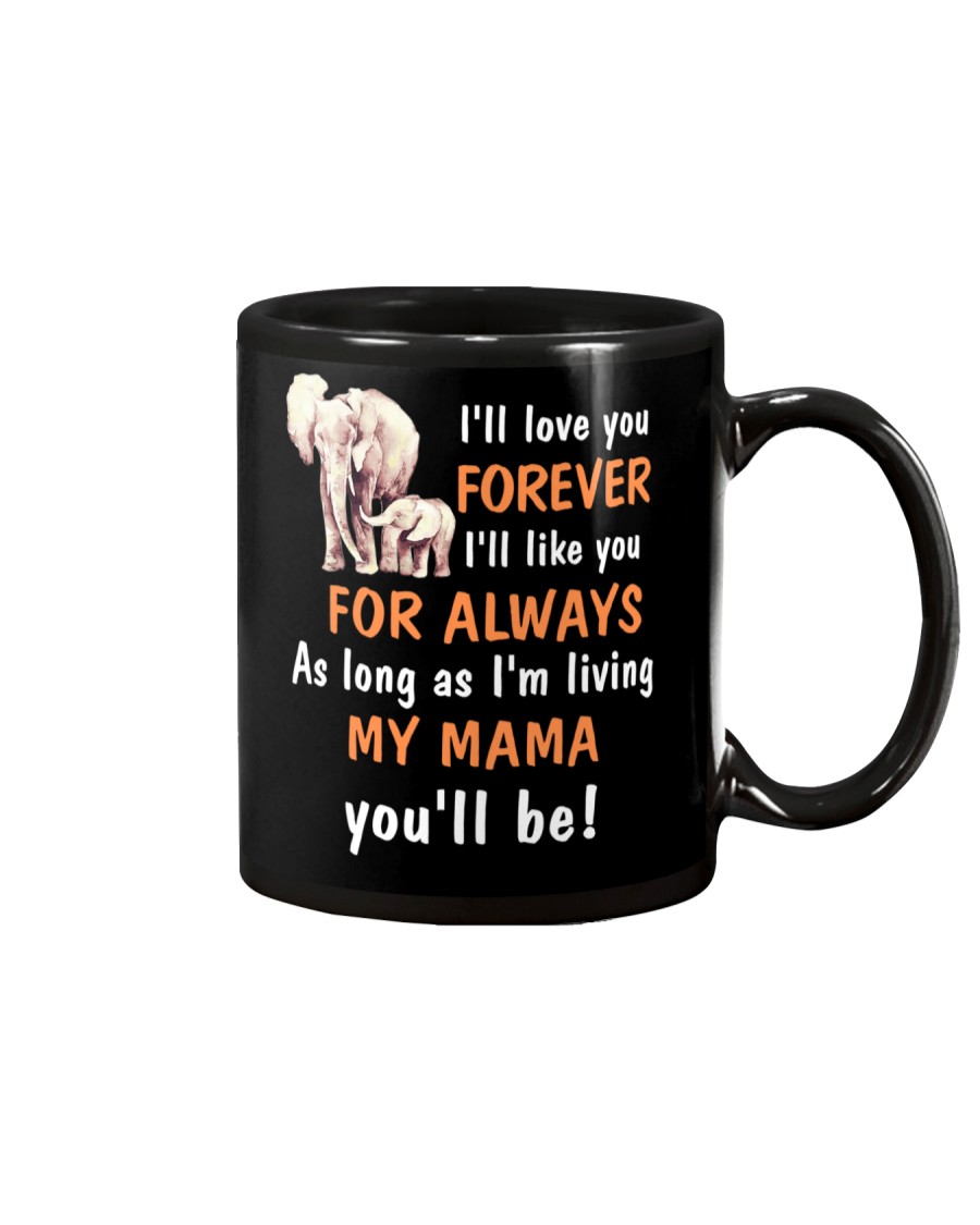Elephant I love you Mama Mug