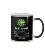 Viking Mom Son Don't Forget I Love You Color Changing Mug thumbnail