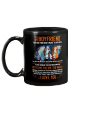 Horse Boyfriend To Me You Are The World Mug back