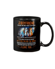 Horse Boyfriend To Me You Are The World Mug front