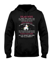 Unicorn Dear Wife You Never Find Another Girl Hooded Sweatshirt thumbnail