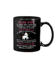 Unicorn Dear Wife You Never Find Another Girl Mug front