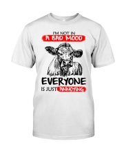 Farmer heifer bad mood Classic T-Shirt front