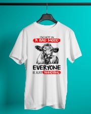Farmer heifer bad mood Classic T-Shirt lifestyle-mens-crewneck-front-3