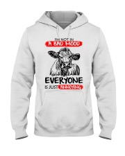 Farmer heifer bad mood Hooded Sweatshirt thumbnail