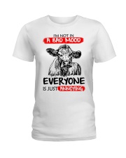 Farmer heifer bad mood Ladies T-Shirt thumbnail