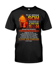 Firefighter The Bond Between Son Classic T-Shirt thumbnail