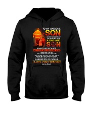 Firefighter The Bond Between Son Hooded Sweatshirt thumbnail