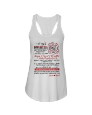 Firefighter Beautiful Inside And Out Daughter Dad Ladies Flowy Tank thumbnail