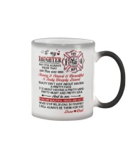 Firefighter Beautiful Inside And Out Daughter Dad Color Changing Mug thumbnail
