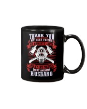 Thank You For Being My Best Friend Firefighter Mug front