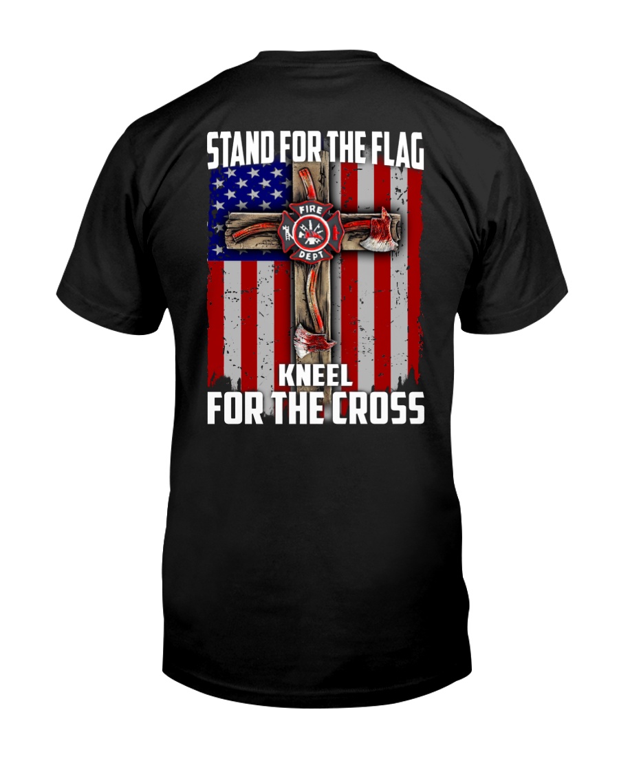 Firefighter Stand For The Flag Classic T-Shirt