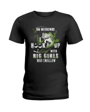 Master Baiter Specializing Fishing Ladies T-Shirt thumbnail