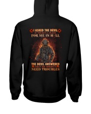A Place For Me In Hell Firefighter Hooded Sweatshirt thumbnail