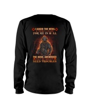 A Place For Me In Hell Firefighter Long Sleeve Tee thumbnail