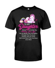 Unicorn Always Remember Mommy Loves You Classic T-Shirt thumbnail
