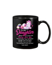 Unicorn Always Remember Mommy Loves You Mug front