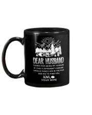 Camping Dear Husband Mug back