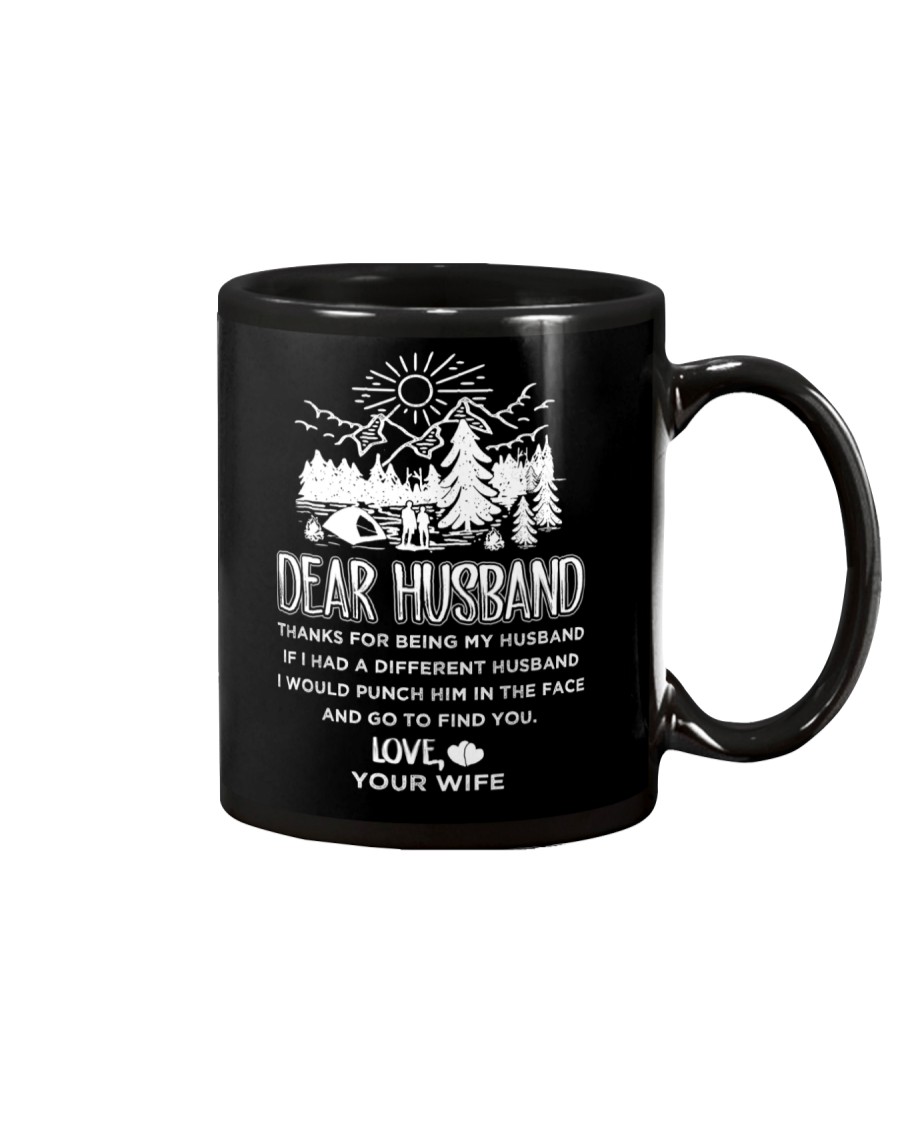 Camping Dear Husband Mug