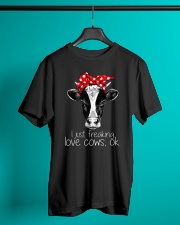 Farmer freaking love cows Classic T-Shirt lifestyle-mens-crewneck-front-3