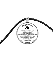Unicorn Love Make Us Forever Together Cord Circle Necklace thumbnail