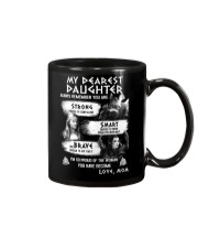 Always Remember Mom Daughter Viking Mug front