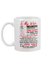 Family Wife Clock Marrying Moon Mug back