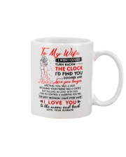 Family Wife Clock Marrying Moon Mug front