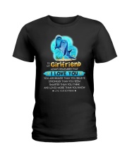 Dolphin Girlfriend Love You Ladies T-Shirt thumbnail