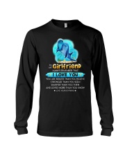 Dolphin Girlfriend Love You Long Sleeve Tee thumbnail