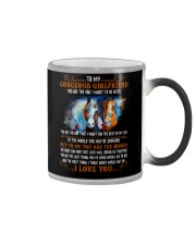 Horse Girlfriend To Me You Are The World Color Changing Mug thumbnail