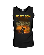 Trucker to my son mug Unisex Tank thumbnail