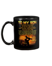 Trucker to my son mug Mug back