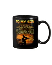 Trucker to my son mug Mug front