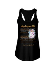 Faithful Partner True Love Wife Unicorn Ladies Flowy Tank thumbnail