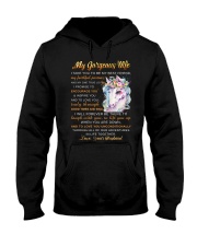Faithful Partner True Love Wife Unicorn Hooded Sweatshirt thumbnail