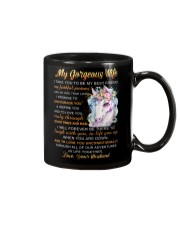 Faithful Partner True Love Wife Unicorn Mug front