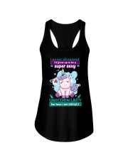 Sexy Unicorn Lady T-shirt Ladies Flowy Tank thumbnail