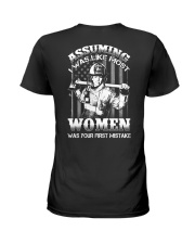 Firefighter Your First Mistake Ladies T-Shirt thumbnail